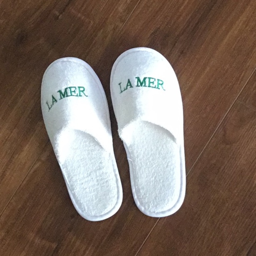 La Mer Spa Slippers NEW